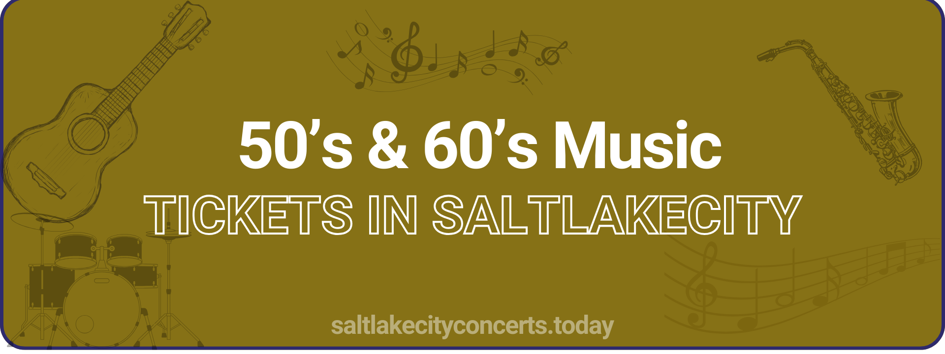 50’s & 60’s Music tickets in saltlakecity